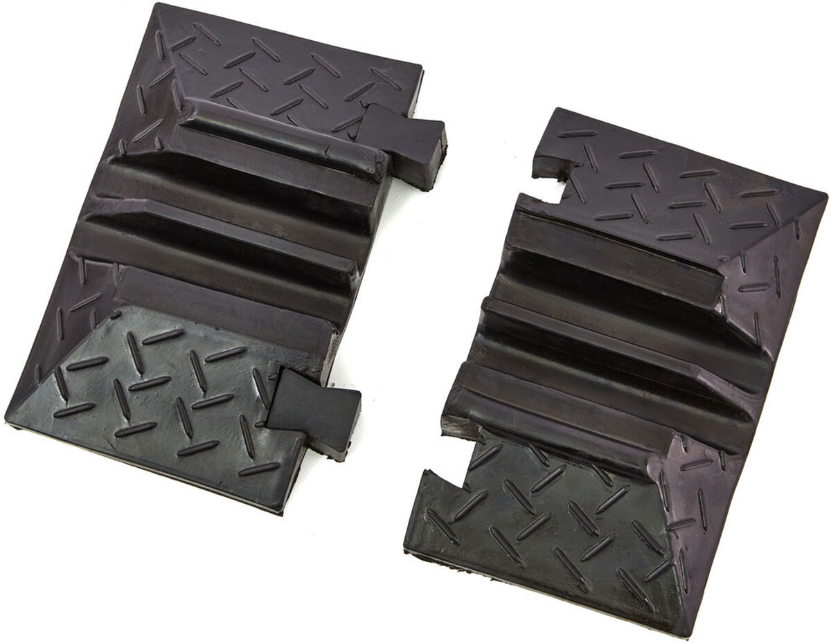 HBM End Piece Set for Kabel Bridge / Kabel skuff med ventil og 2 kanaler