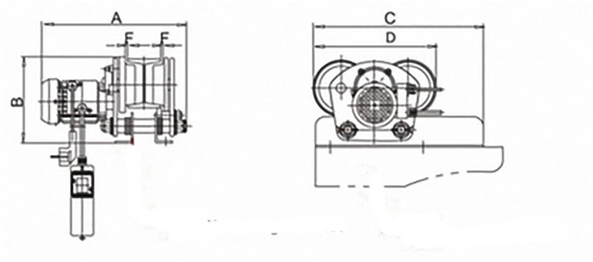 Elektrofahrwerk für Hebezeuge MW Tools