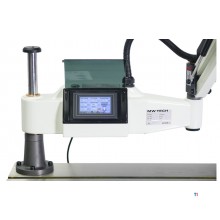 Brazo de roscado eléctrico M6 a M24 Control PLC Servo 1,2 kW 230 V Radio de operación 1200 mm Incluye 9 potenciómetros de roscad