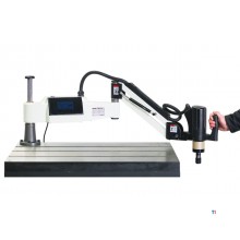 Brazo de roscado eléctrico M6 a M24 Control PLC Servo 1,2 kW 230 V Radio de operación 1200 mm Incluye 9 potenciómetros de roscad