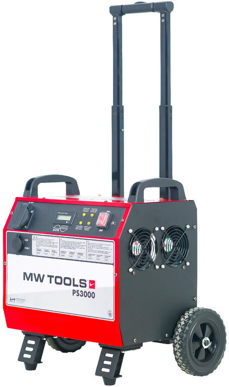 Kraftværk 230 V 2405 Wh 3,5 kW industriel med trolley MW Tools Kraftværk 230 V 2405 Wh 3,5 kW industriel med trolley MW Tools