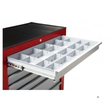 Werkzeugwagen breit 15 Schubladen MW Tools