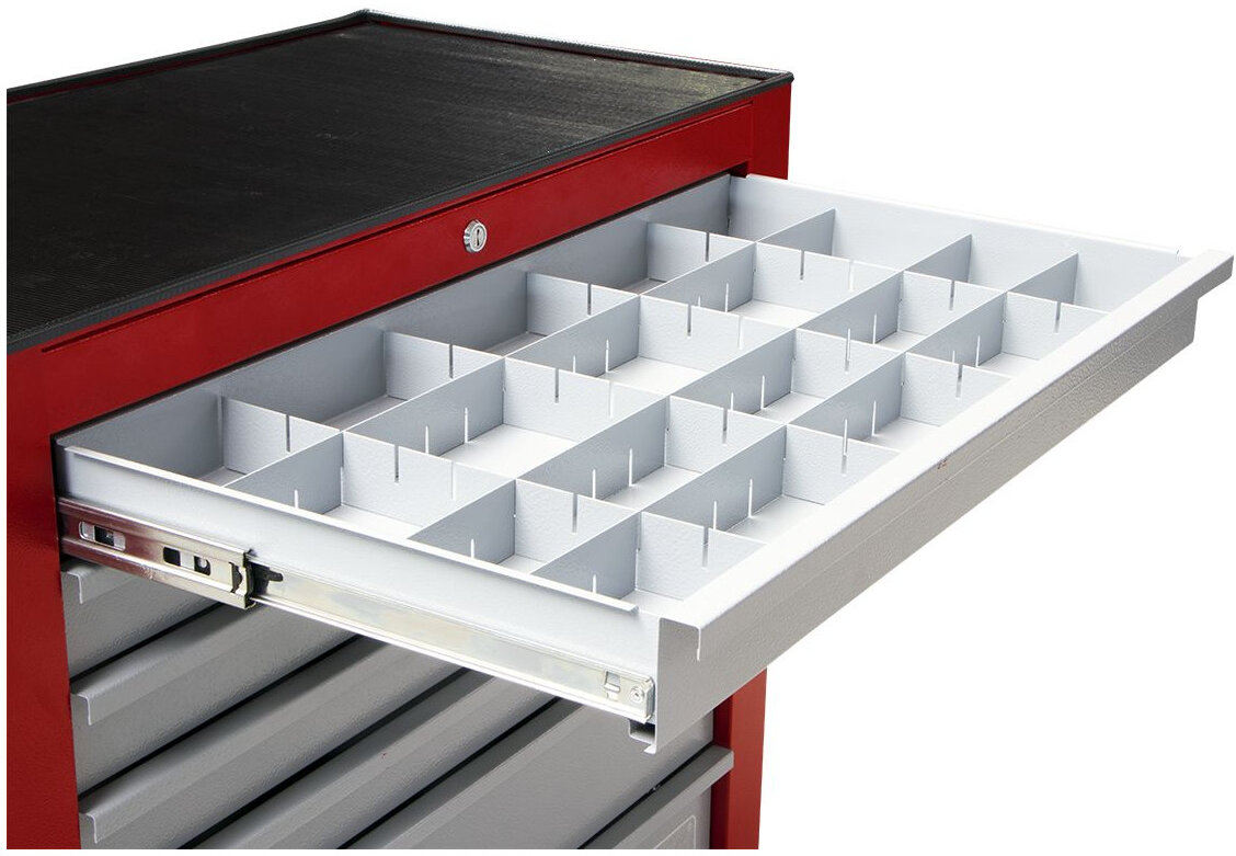 Werkzeugwagen breit 15 Schubladen MW Tools