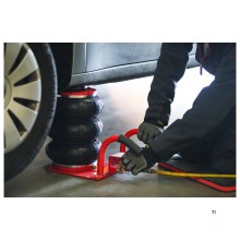 Pneumatisk ballongjekk 3 tonn 140-400mm kort spak MW Tools