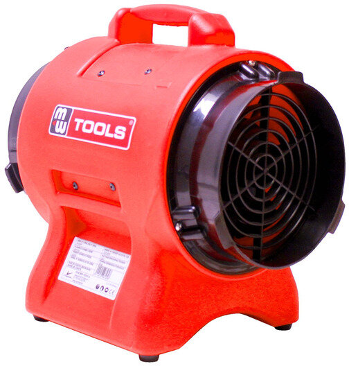 Ventilator MV200PP met slang en filterzak MW Tools Ventilator MV200PP met slang en filterzak MW Tools