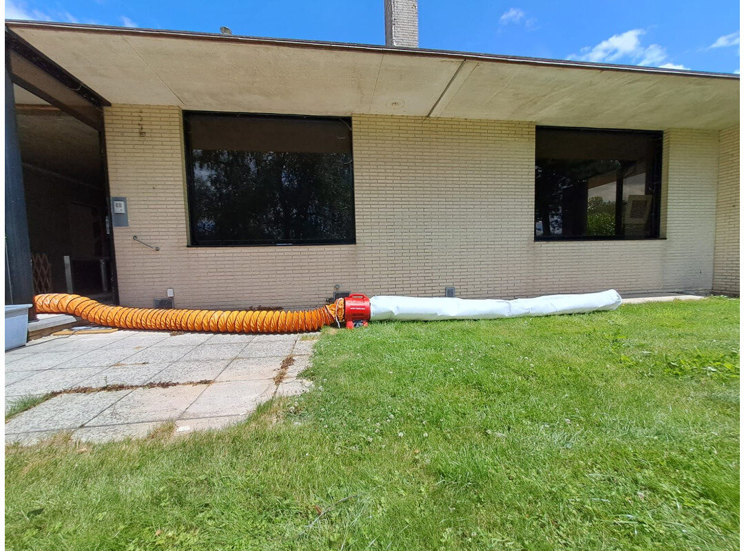 Ventilator MV200PP met slang en filterzak MW Tools Ventilator MV200PP met slang en filterzak MW Tools