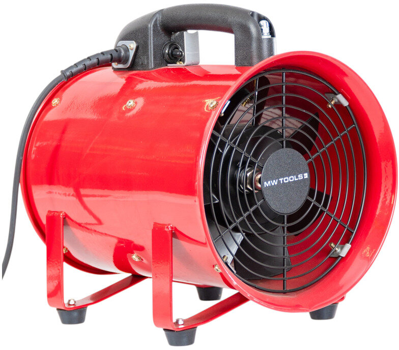Ventilator MV200 met slang en filterzak MW Tools Ventilator MV200 met slang en filterzak MW Tools