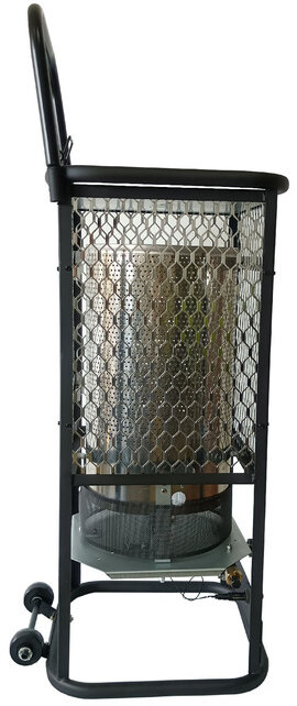 Infrarød gasvarmer 36kW 360° strålevarme MW Tools