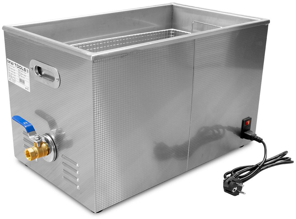 Ultralydsrenser 30L 1400W 500x300x200mm MW Værktøj