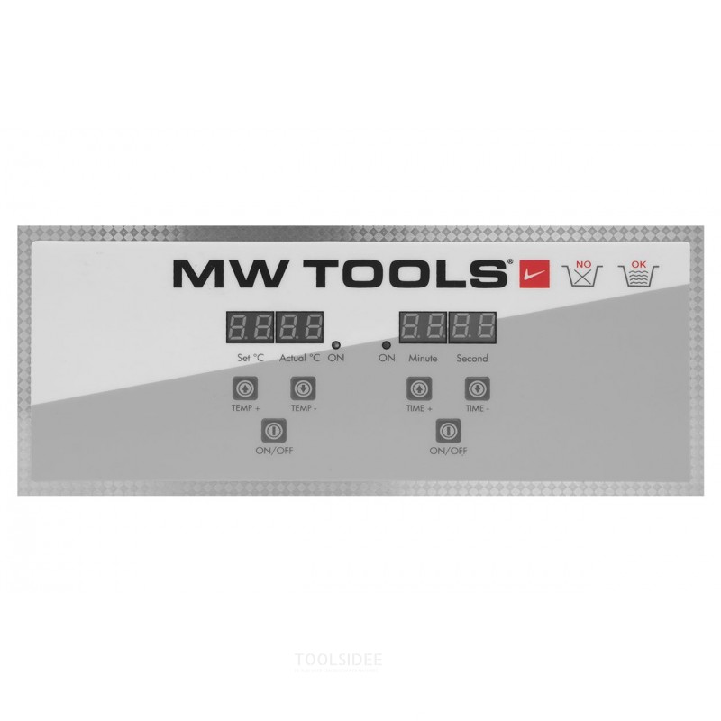 Ultraljudsrengörare 30L 1400W 500x300x200mm MW Verktyg Ultraljudsrengörare 30L 1400W 500x300x200mm MW Verktyg