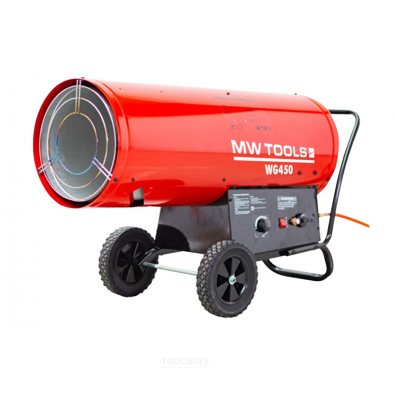 Propaanikaasulla toimiva kuumailmapuhallin 70-132kW termostaatilla MW Tools