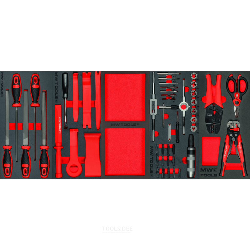 Fyldt robust værktøjsvogn XL 514-dele MW Tools