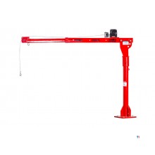 Mobilkran 300/500 kg med elektrisk spil MW Tools