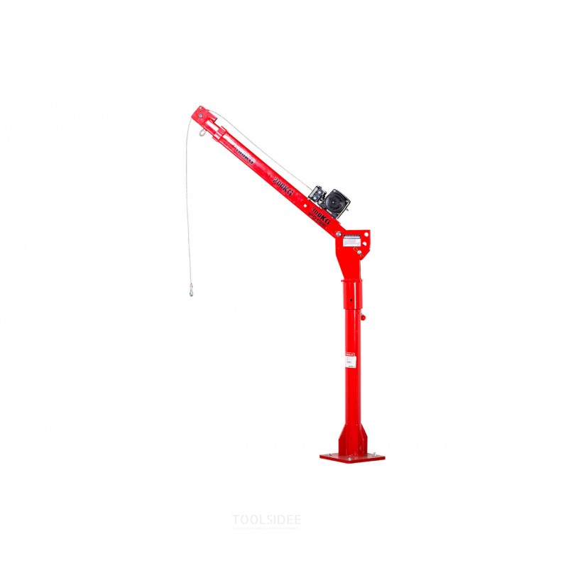 Mobilkran 300/500 kg med elektrisk spil MW Tools
