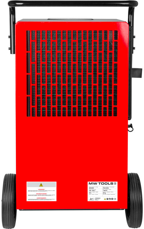 Industriell metallkonstruksjonstørker 90 l/dag med DC-pumpe MW Tools