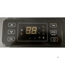 Industriell metallkonstruksjonstørker 90 l/dag med DC-pumpe MW Tools