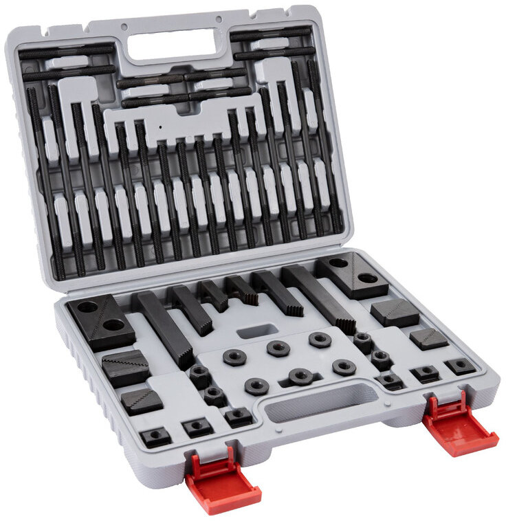 Spannwerkzeug 58-teilig für 12 mm T-Nut mit M10 Gewinde MW-Tech