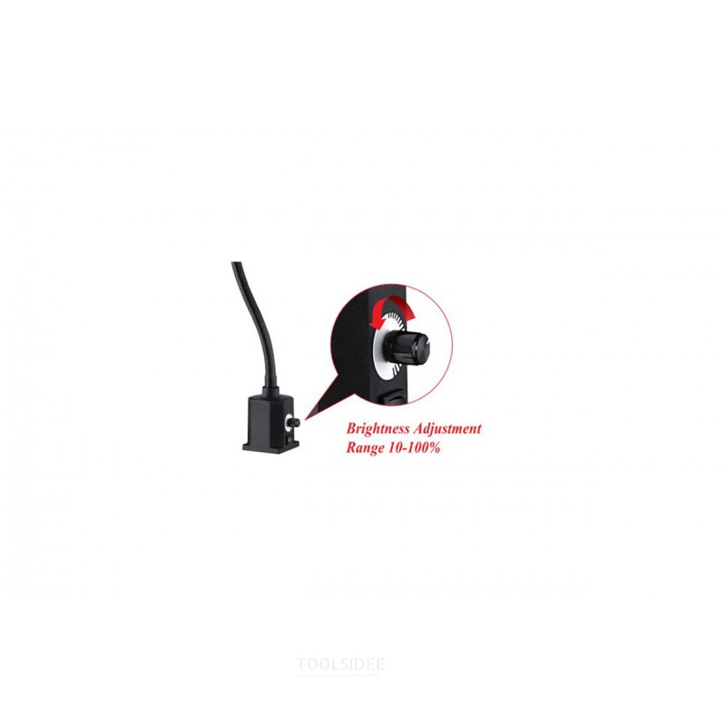 Joustava LED-työvalo suurella LED-nauhalla 300 mm MW Tools