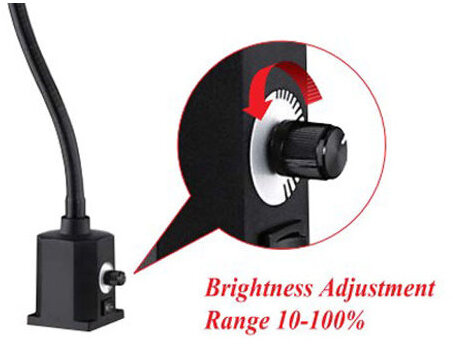 Flexible LED-Arbeitsleuchte mit großem LED-Streifen 300 mm MW Tools