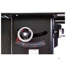 Profesjonelt sagbord, sagehøyde 79 mm, langsgående saging 91 cm, 2,25 kW, 230V med snekkedrevsagenhet Harvey MW-Tech