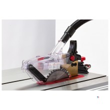 Profesjonelt sagbord, sagehøyde 79 mm, langsgående saging 91 cm, 2,25 kW, 230V med snekkedrevsagenhet Harvey MW-Tech