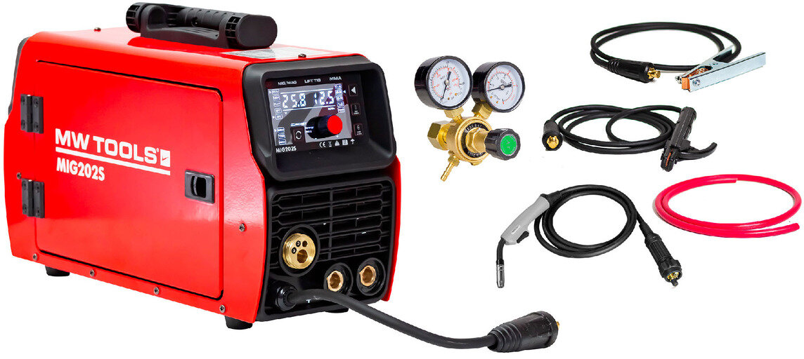 MIG-sveiseomformer Synergie LCD 200A MW-verktøy MIG-sveiseomformer Synergie LCD 200A MW-verktøy