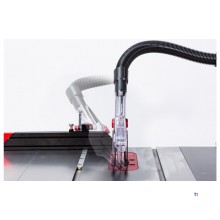 Professionellt sågbord, såghöjd 79 mm, längsgående sågning 91 cm, 1,65 kW, 230V med snäckväxel Harvey MW-Tech