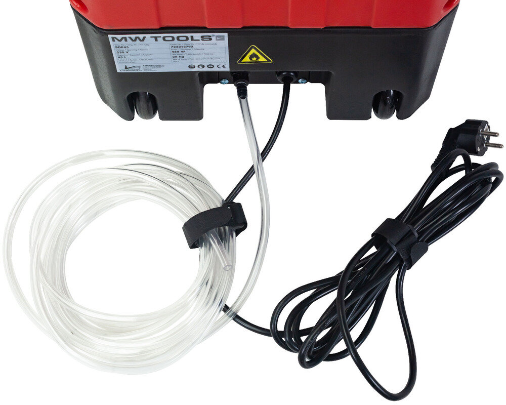 Industrieller Bautrockner PE 50L/Tag mit MW Tools Ablaufpumpe