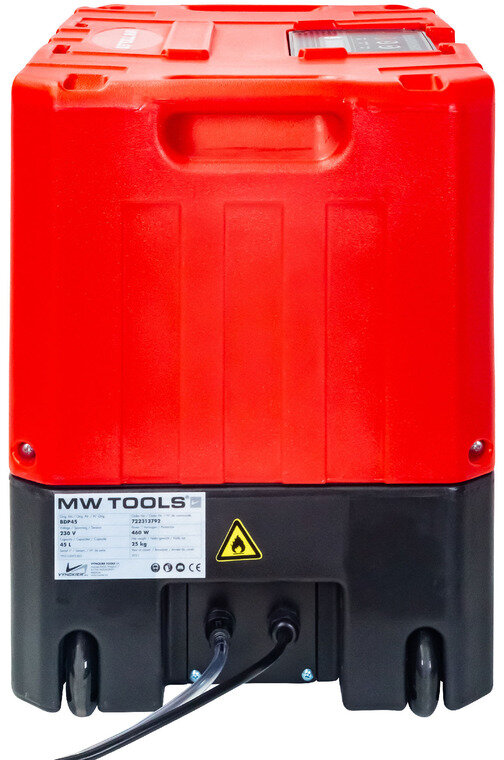 Industrieller Bautrockner PE 50L/Tag mit MW Tools Ablaufpumpe