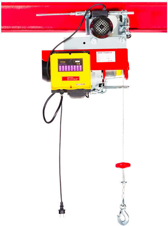 Elektrischer Flaschenzug 500/999kg MW Tools