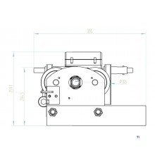 Elektrischer Flaschenzug 500/999kg MW Tools