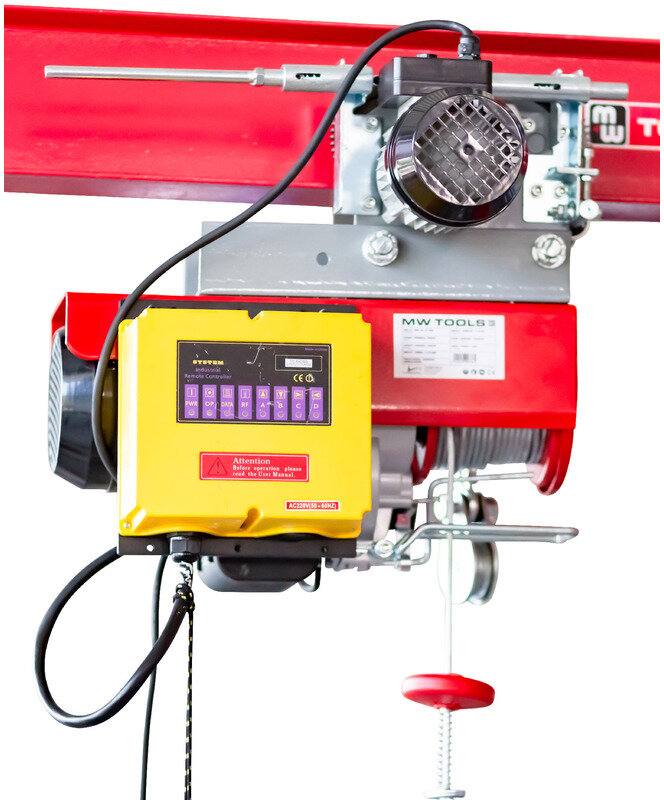 Elektrischer Flaschenzug 500/999kg MW Tools