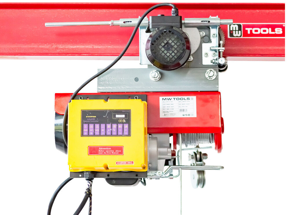 Elektrischer Flaschenzug 500/999kg MW Tools