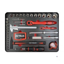Værktøjskuffert BTK157W MW Tools Værktøjskuffert BTK157W MW Tools