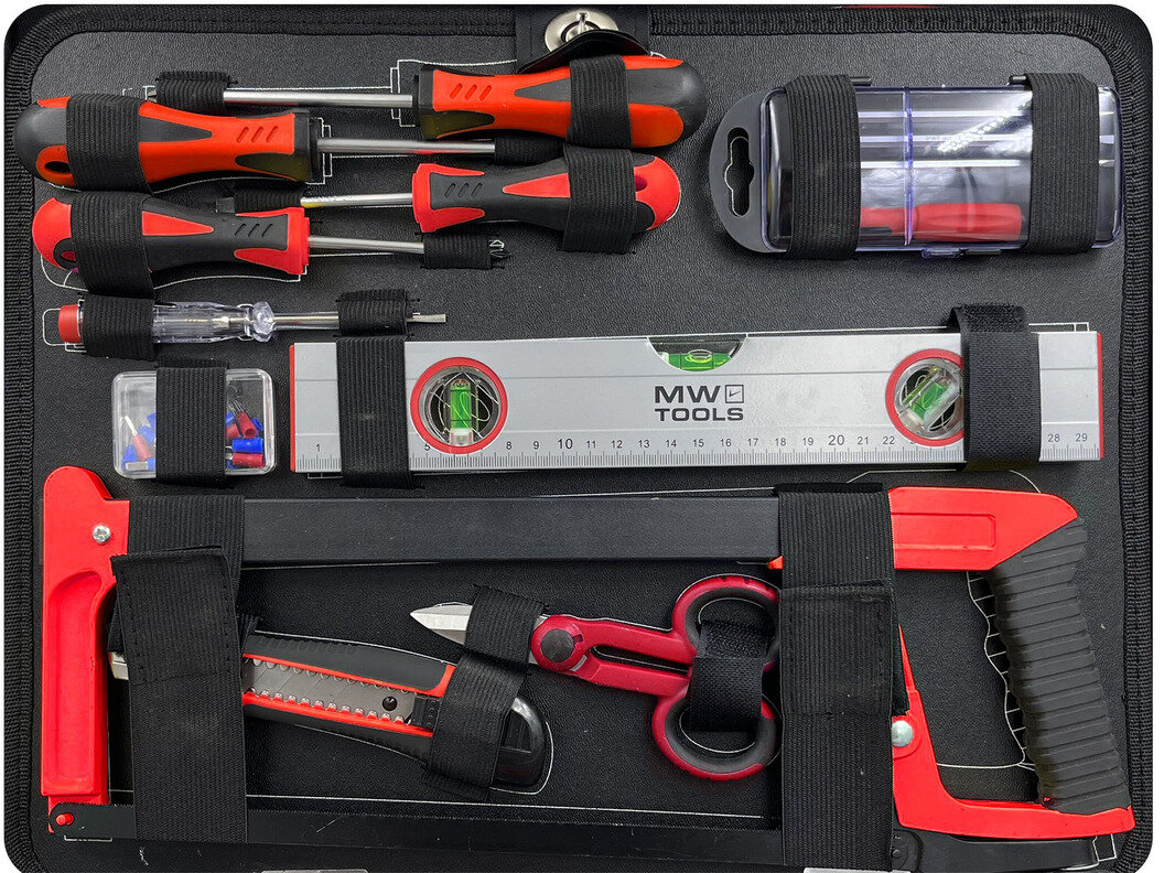 Værktøjskuffert BTK157W MW Tools Værktøjskuffert BTK157W MW Tools