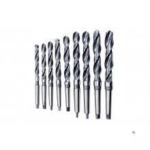 9-delt HSS konisk boresæt med valsede gevind DIN345 MK2 og MK3 bor MW Tools 9-delt HSS konisk boresæt med valsede gevind DIN345 MK2 og MK3 bor MW Tools
