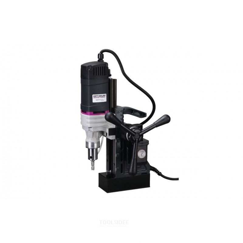 Magnetboremaskine kerneboring op til ø 38x35 mm 1,6 kW magnet 16000 N borefremføring Optidrill