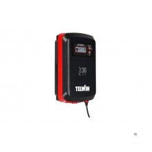 Multifunktionel elektronisk batterioplader, 12/24 V 25/12A, vedligeholdelsesoplader. Telwin