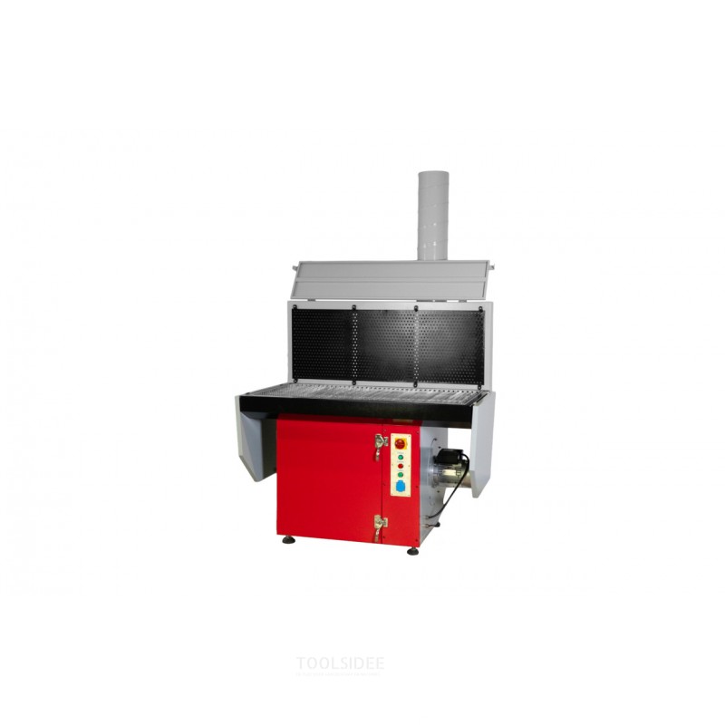 Absaugtisch für Rauch, Staub und Dämpfe 1350x800mm 230V MW Tools