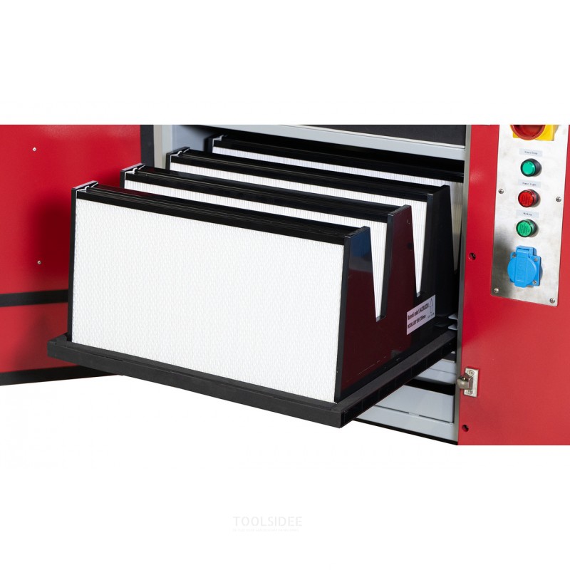 Absaugtisch für Rauch, Staub und Dämpfe 1350x800mm 230V MW Tools