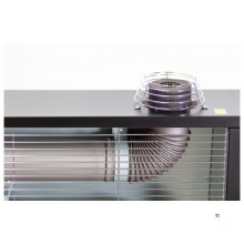 Mobiler Infrarot Diesel Heizer 19 kW 200-1800 m³ MW Werkzeuge