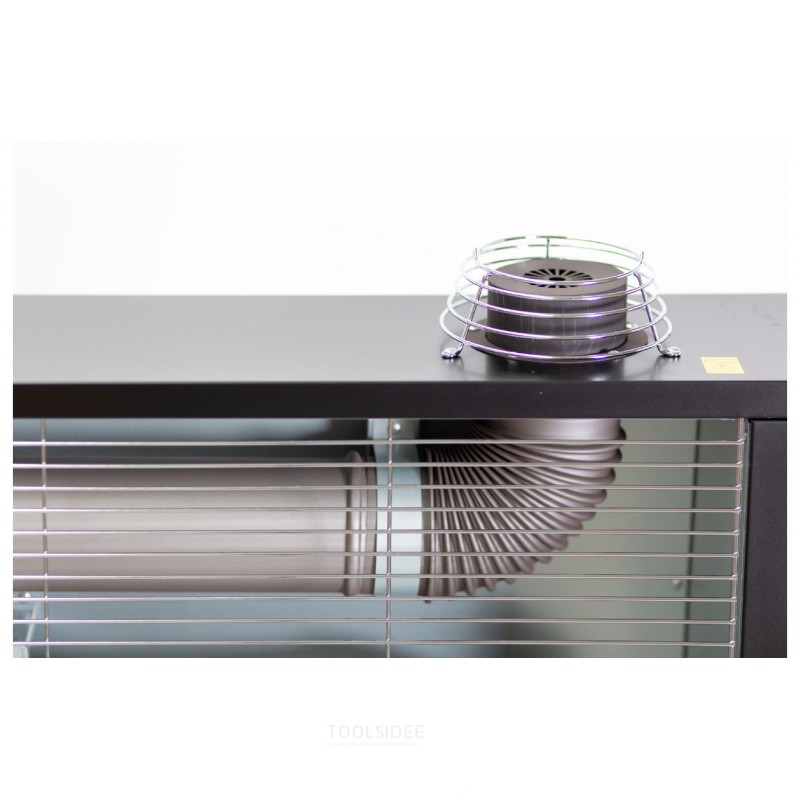 Mobiler Infrarot Diesel Heizer 19 kW 200-1800 m³ MW Werkzeuge