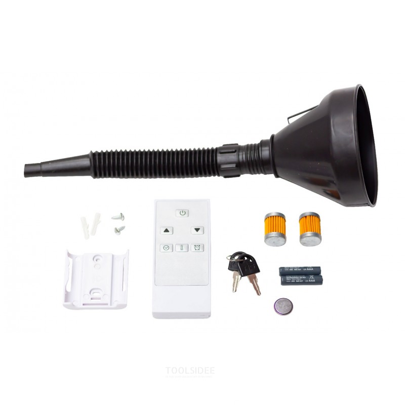 Mobiler Infrarot Diesel Heizer 19 kW 200-1800 m³ MW Werkzeuge