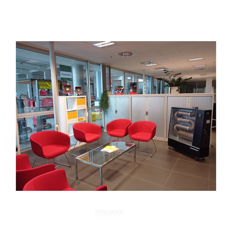 Mobiler Infrarot Diesel Heizer 19 kW 200-1800 m³ MW Werkzeuge