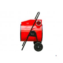 Warmeluchtblazer elektrisch 30kW 3x400V trolley rond MW Tools