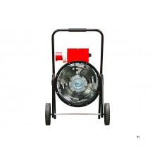 Warmeluchtblazer elektrisch 30kW 3x400V trolley rond MW Tools