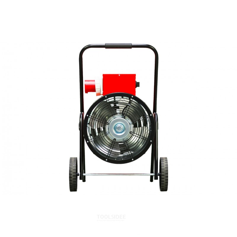 Warmeluchtblazer elektrisch 30kW 3x400V trolley rond MW Tools