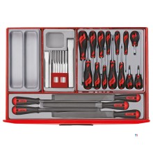 Werkzeugwagen silber Mini Master Set 7 Schubladen Teng Tools