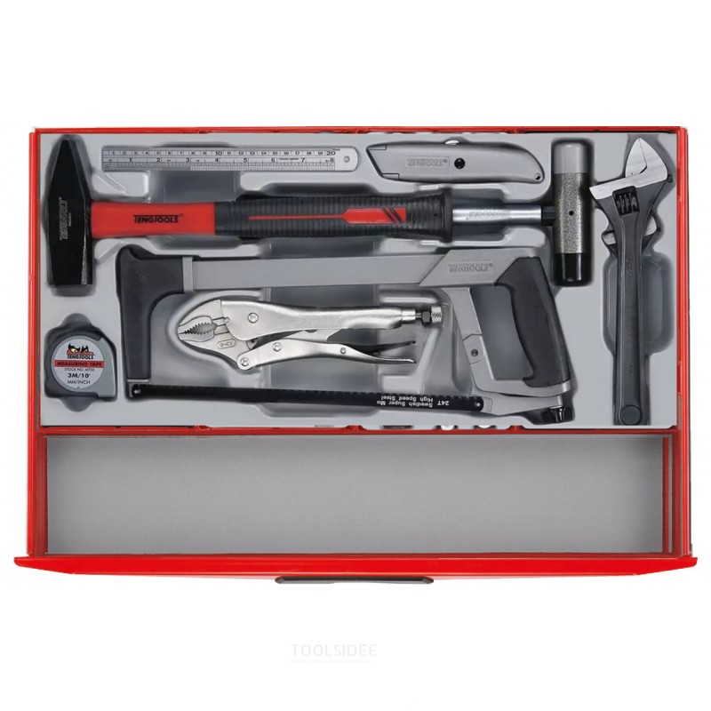 Werkzeugwagen silber Mini Master Set 7 Schubladen Teng Tools