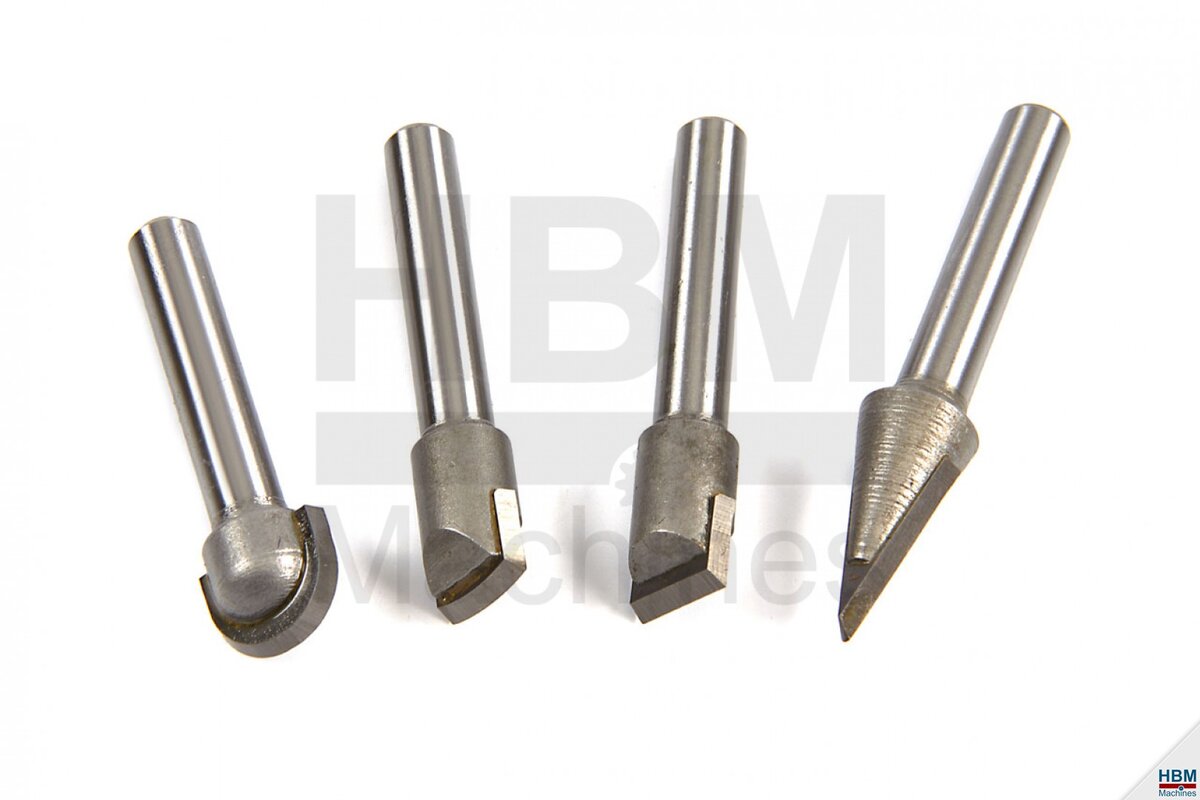 HBM 4-piece set hm points for HBM wood turning tool with 4 different hm points HBM 4-piece set hm points for HBM wood turning tool with 4 different hm points